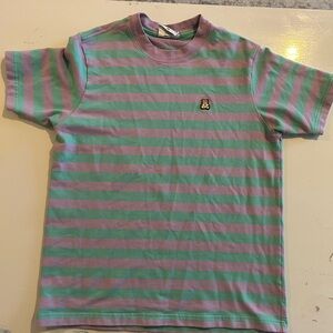 Teddy Fresh Purple and Green Short‎ Sleeve Tee Relaxed Fit